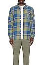 view 3 of 3 The Be Glad Wear Plaid Flannel Shirt in Olive