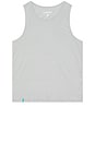 view 1 of 3 The Blaze Ultimate Tank in Optic White & Heather