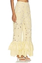 view 3 of 7 PANTALON TAVA in Yellow
