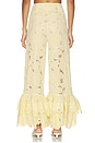 view 5 of 7 PANTALON TAVA in Yellow