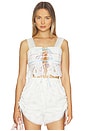 view 1 of 4 Salak Top in White