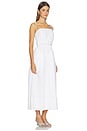 view 2 of 3 Petra Dress in White
