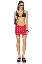 view 6 of 7 Bibbi Short in Red