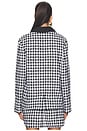 view 4 of 6 Anja Jacket in Black & White Gingham