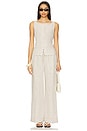view 5 of 6 Marceau Pant in Oatmeal
