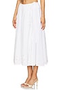 view 3 of 6 Izar Skirt in White