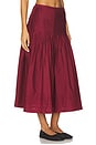 view 2 of 6 Rosa Skirt in Bordeaux