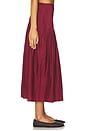 view 3 of 6 Rosa Skirt in Bordeaux