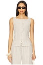 view 1 of 4 Formoso Top in Oatmeal