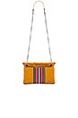view 5 of 5 Ferlin Shoulder Bag in Cognac & Racer Stripe