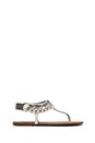 view 1 of 5 Brina Sandals in Star White & Piombo in Star White&Piombo
