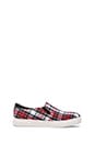 view 1 of 5 ZAPATILLAS DEPORTIVAS CON PLATAFORMA CRUZ in Red Multi & Black Plaid