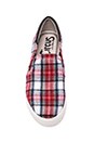 view 3 of 5 ZAPATILLAS DEPORTIVAS CON PLATAFORMA CRUZ in Red Multi & Black Plaid