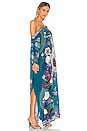 view 3 of 6 One Shoulder Kaftan in Lunar Gazing