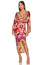 view 1 of 4 Front Twist Dress in Artesania Mania