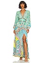 view 1 of 4 Button Maxi Dress in Turn Back Time