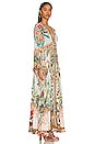 view 2 of 4 Shirring Detailed Maxi Dress in Royalty Loyalty