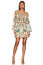 view 1 of 4 Off Shoulder Mini Dress in Royalty Loyalty