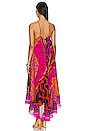 view 3 of 4 Gather Neck Halter Maxi Dress in Always Change Your Spots