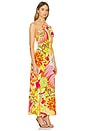 view 2 of 4 Long Halter Dress in The Flower Child Society