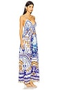 view 2 of 3 Bralette Detail Dress in Azul Adventures