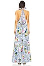 view 3 of 4 Ruffle Hem Halter Dress in Wall To Wall Wonders