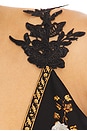 view 4 of 4 V Neck Full Length Bias Slip Dress in Ottoman Elegance