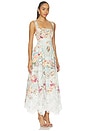view 2 of 4 Long Fit And Flare Dress in A Taste For Lace
