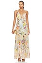 view 1 of 4 Bead Strap Gathered Panel Dress in The Architects Of Alcazar