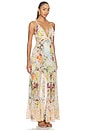 view 2 of 4 Bead Strap Gathered Panel Dress in The Architects Of Alcazar