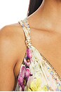 view 4 of 4 Bead Strap Gathered Panel Dress in The Architects Of Alcazar
