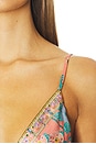 view 4 of 4 V Neck Full Length Bias Slip Dress in Howdy Gaudi