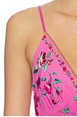view 4 of 4 Asymmetrical Ruffle Slip Dress in Matadora	Flora