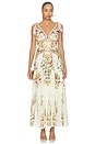 view 1 of 4 ROBE TIE SHOULDER DRESS in Va Va Vintage