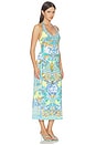 view 2 of 4 Jersey Halter Dress in Dial Up The Tiles