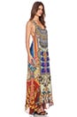view 2 of 3 V Neck Racer Back Dress in The Ringleader