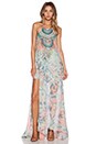 view 1 of 3 Sheer Overlay Dress in Garden Of Dreams