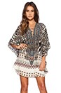 view 1 of 4 Short Round Lace Up Kaftan in Call of the Wild