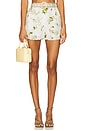 view 1 of 6 Tuck Front Short in Botanical Utopia