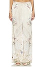 view 1 of 6 Minimal Wide Leg Pant in Laced With Love