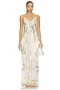 view 5 of 6 Minimal Wide Leg Pant in Laced With Love