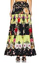 view 4 of 6 Wrap Skirt With Gathered Panels in Adorned In Alexandria