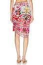 view 4 of 6 Short Tassel Sarong in Faith, Luck & Justice