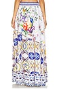 view 4 of 6 Skirt With Shaped Seam in Tiles Darls