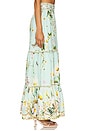 view 3 of 6 High Waisted Tiered Skirt in Floral Freefall