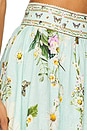 view 6 of 6 High Waisted Tiered Skirt in Floral Freefall
