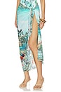 view 3 of 6 Multi Wear Long Sarong in Balearic Bebe
