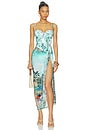 view 5 of 6 Multi Wear Long Sarong in Balearic Bebe