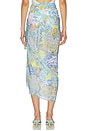 view 4 of 6 Multi Wear Long Sarong in Dial Up The Tiles