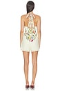 view 4 of 4 Button Front Halter Playsuit in Va Va Vintage